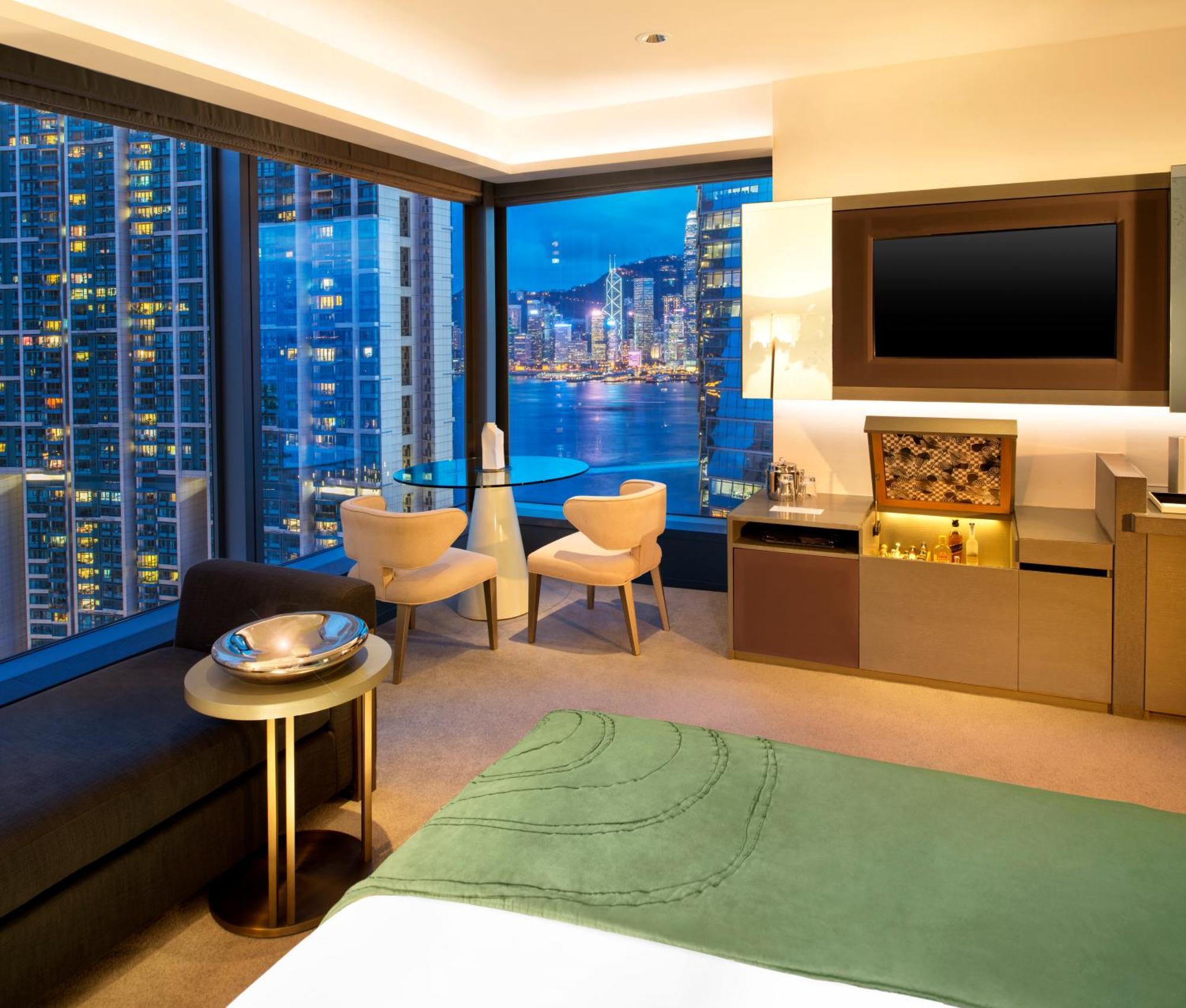 Kamar Cool Corner King dengan Pemandangan Pelabuhan Parsial